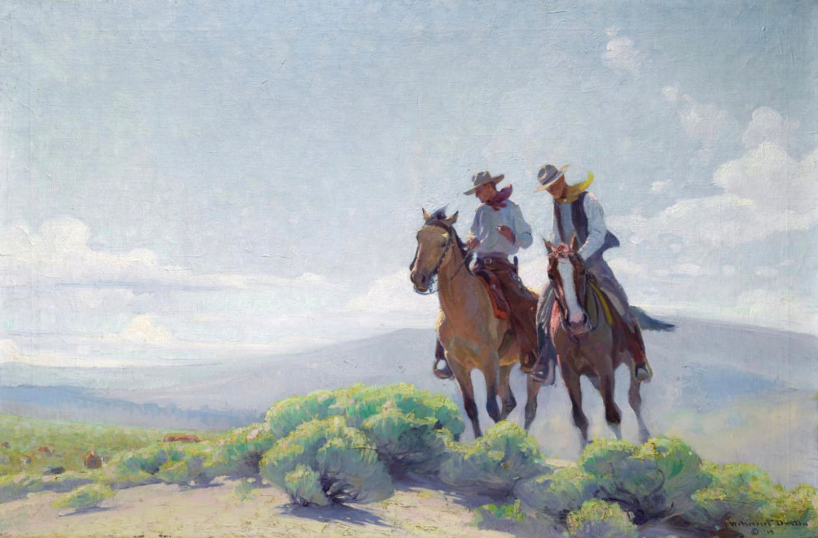 William Herbert Dunton (American, 1878-1936) Print (1 of 3)