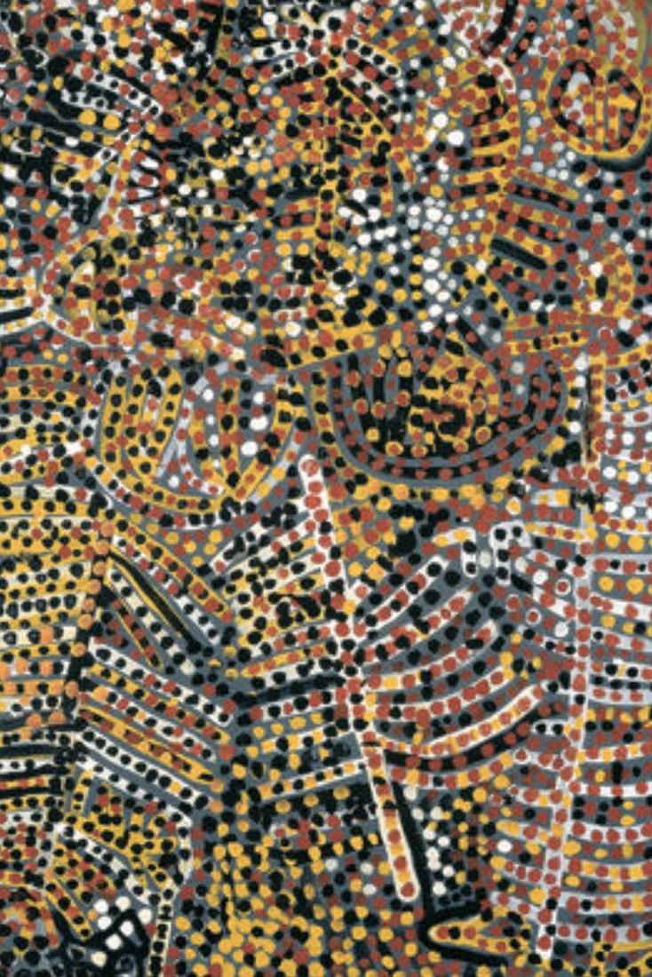 Emily Kame Kngwarreye (Australian, 1910-1996) Print: Emily Kame Kngwarreye (Australian, 1910-1996) Print. Emu Woman. Please be aware that all lots in our auctions are sold "AS IS," in accordance with the Terms & Conditions of the Auction. All "dates" in