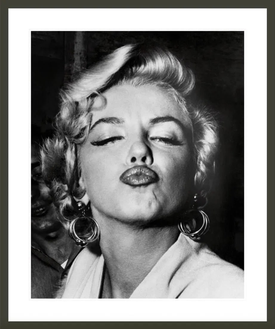 Weegee (Austrian-American, 1899-1968) Marilyn Monroe Print (1 of 5)