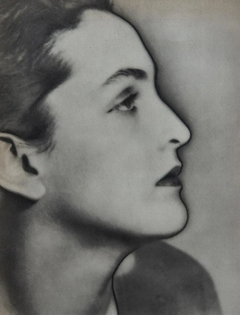 Man Ray (American, 1890-1976) Print: Man Ray (American, 1890-1976) Print. Meret Oppenheim, "1932". 8.45 x 11.10 inches. Printed in 1934, France. Please be aware that all lots in our auctions are sold "AS IS," in accordance with the Terms