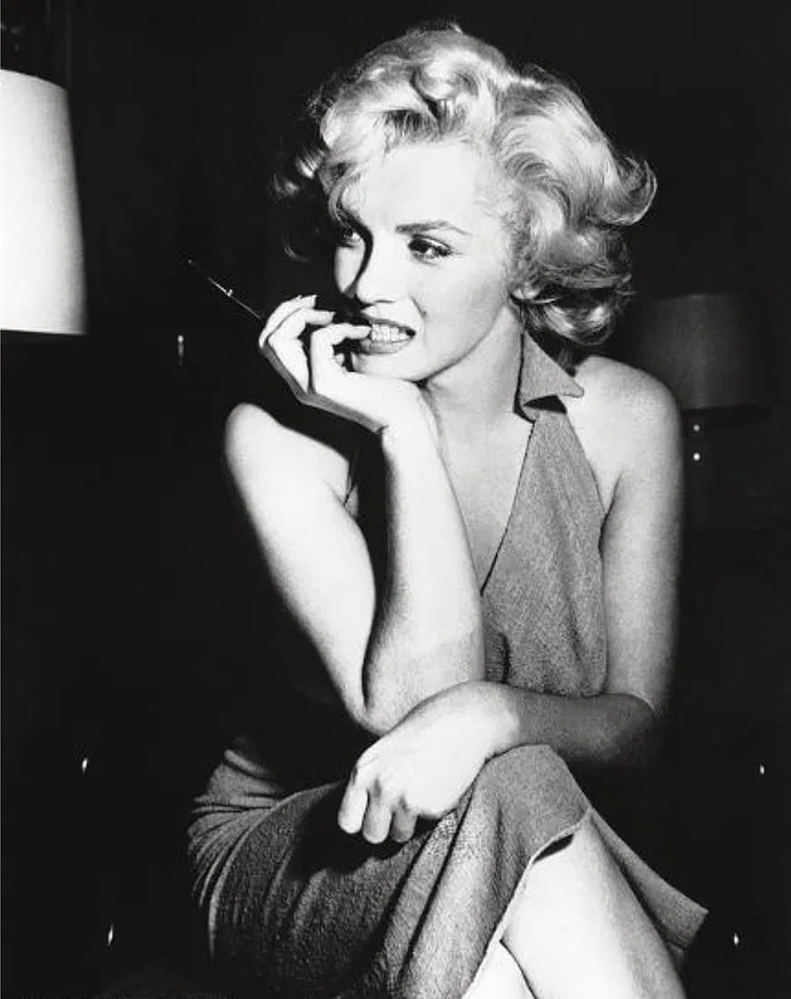 Marilyn Monroe Photographic Print: Marilyn Monroe Photographic Print. 22.00 x 27.00 inches. Please be aware that all lots in our auctions are sold "AS IS," in accordance with the Terms & Conditions of the Auction. All "dates" inside qu
