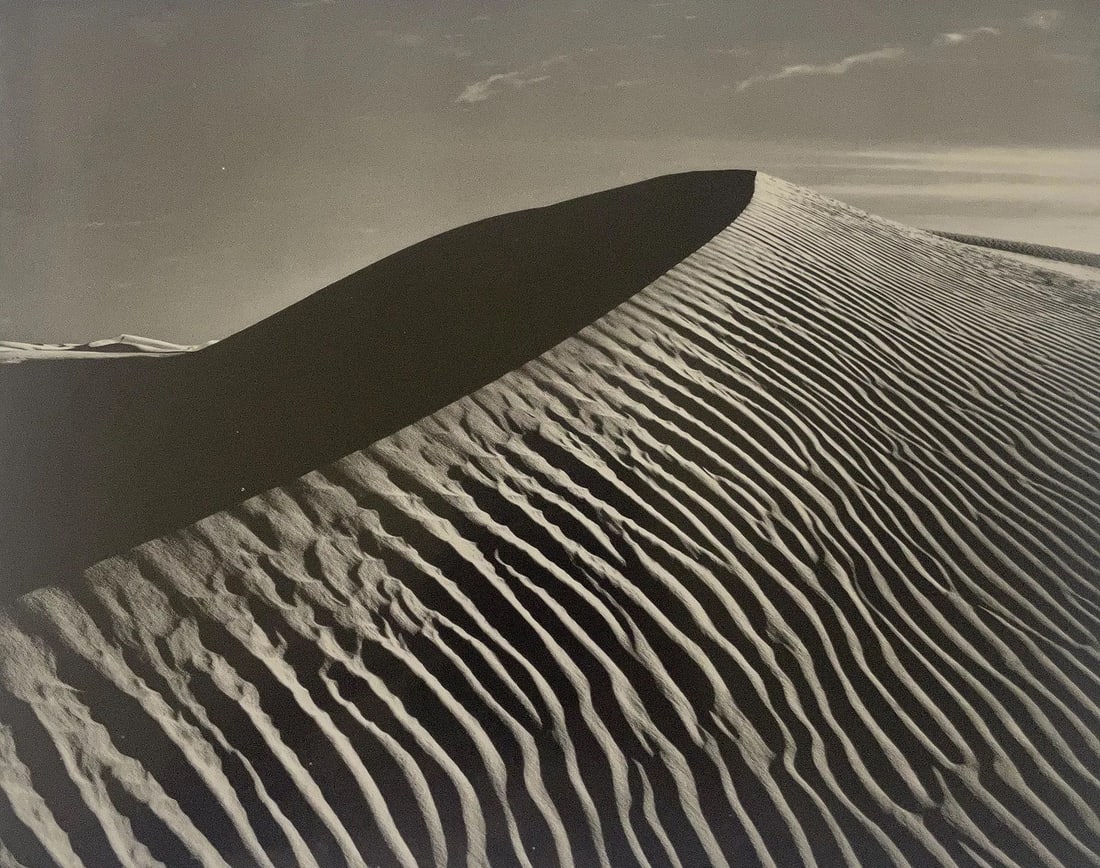 Ansel Adams (American, 1902-1984) Print: Ansel Adams (American, 1902-1984) Print. Sand Dunes. Please be aware that all lots in our auctions are sold "AS IS," in accordance with the Terms & Conditions of the Auction. All "dates" inside quotat