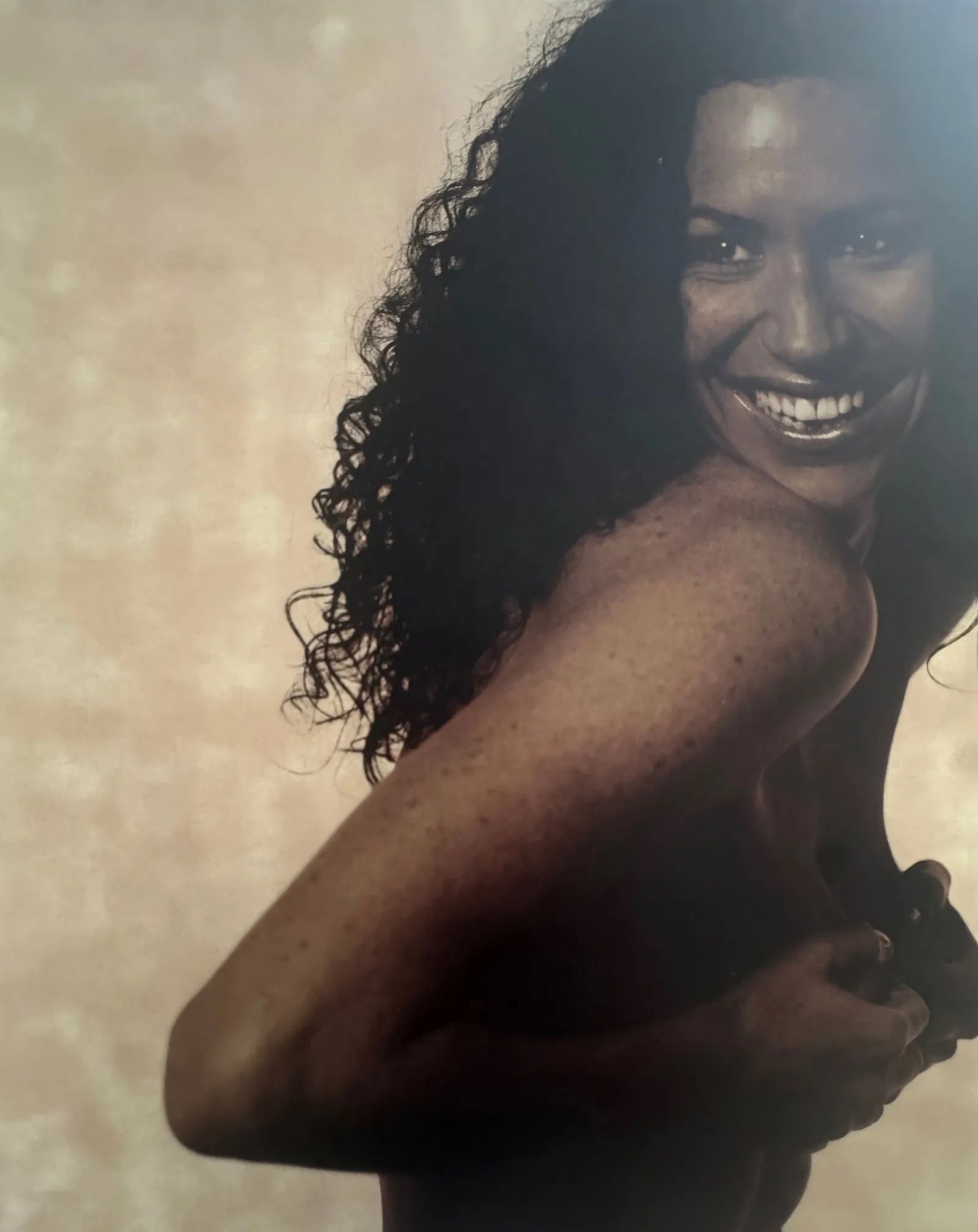 Karl Lagerfeld (German, 1933-2019) Minnie Driver Print (1 of 1)