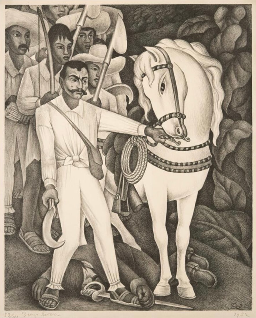 Diego Rivera (Mexican, 1886-1957) Print (1 of 3)