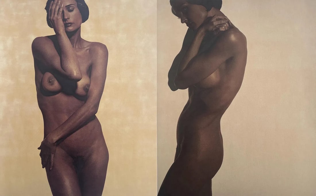 Karl Lagerfeld (German, 1933-2019) Set of Two, Demi Moore, Prints (1 of 1)