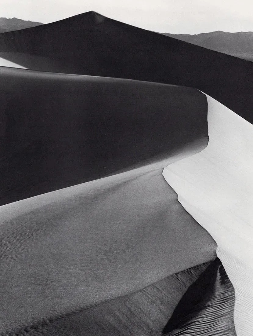 Ansel Adams (American, 1902-1984) Print: Ansel Adams (American, 1902-1984) Print. Sand Dunes, Sunrise, Death Valley, California, "1948". Printed in 1981, USA. 11.50 x 8.50 inches. Please be aware that all lots in our auctions are sold "AS IS