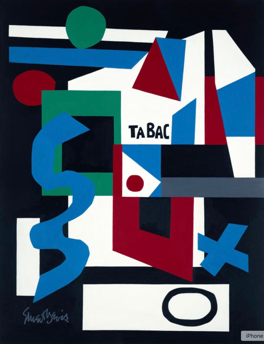 Stuart Davis (American, 1892-1964) Print: Stuart Davis (American, 1892-1964) Print. Stele, "1956". 22.50 x 28.50 inches. Please be aware that all lots in our auctions are sold "AS IS," in accordance with the Terms & Conditions of the Auction.