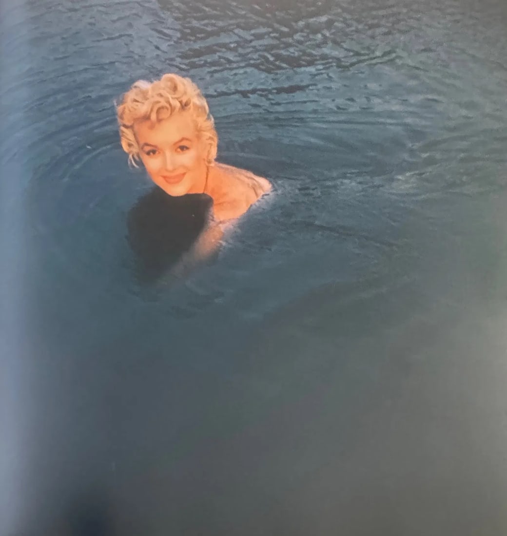 Eve Arnold (American, 1912-2012) Marilyn Monroe Print: Eve Arnold (American, 1912-2012) Marilyn Monroe in Water Print. Printed in Belgium. 10.25 x 9.25 inches. Please be aware that all lots in our auctions are sold "AS IS," in accordance with the Terms &