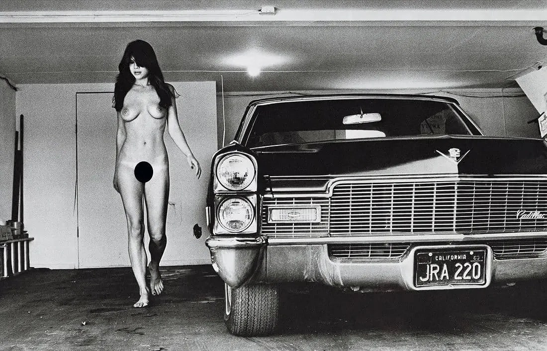 Helmut Newton (German-Australian, 1920-2004) Print: Helmut Newton (German-Australian, 1920-2004) Print. Hollywood, "1976". Printed in 1979, USA. 14.00 x 9.00 inches. Please be aware that all lots in our auctions are sold "AS IS," in accordance with the