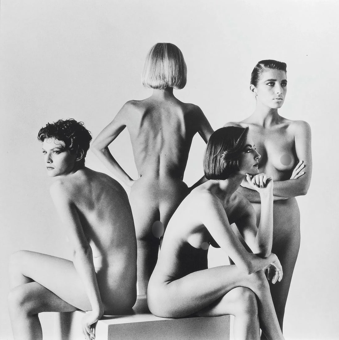 Helmut Newton (German-Australian, 1920-2004) Print: Helmut Newton (German-Australian, 1920-2004) Print. Female Models. Please be aware that all lots in our auctions are sold "AS IS," in accordance with the Terms & Conditions of the Auction. All "dates"