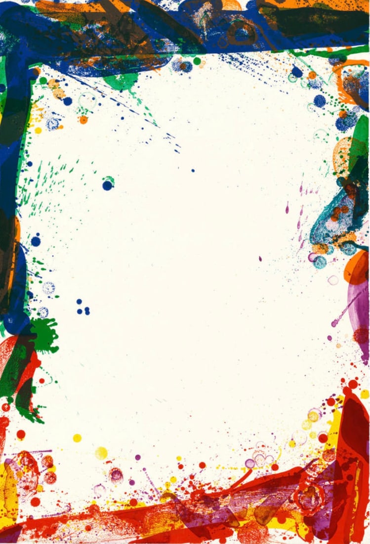 Sam Francis (American, 1923-1994) Print: Sam Francis (American, 1923-1994). Sulfur Sails, "1969" Print. 27.00 x 39.25 inches. Please be aware that all lots in our auctions are sold "AS IS," in accordance with the Terms & Conditions of the Au