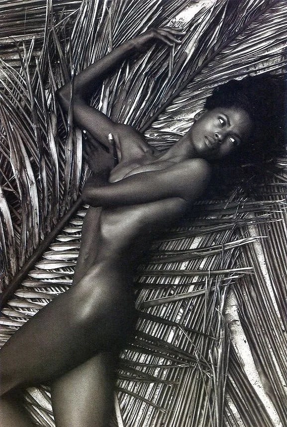 Herb Ritts (American, 1952-2002) Print: Herb Ritts (American, 1952-2002) Print. Karen Alexander, Bahamas, "1994". Printed in 1997. 5.00 x 7.00 inches. Please be aware that all lots in our auctions are sold "AS IS," in accordance with the Te