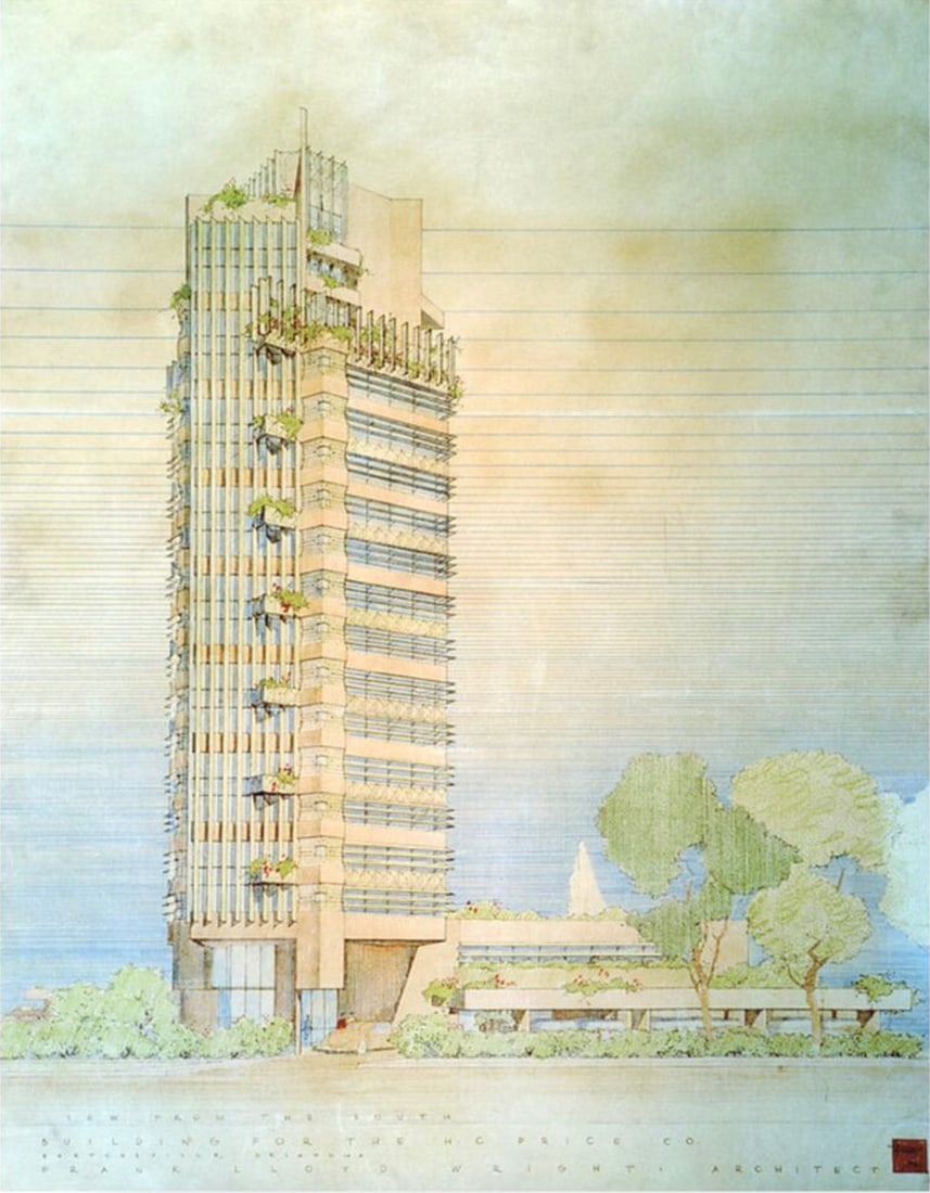 Frank Lloyd Wright (American, 1867-1959) Print (1 of 3)