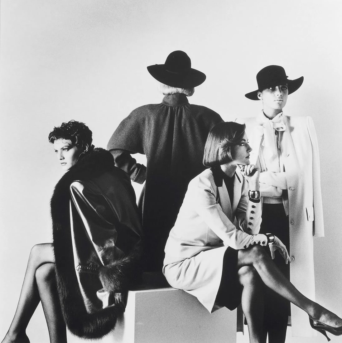 Helmut Newton (German-Australian, 1920-2004) Print: Helmut Newton (German-Australian, 1920-2004) Print. Female Models. Please be aware that all lots in our auctions are sold "AS IS," in accordance with the Terms & Conditions of the Auction. All "dates"