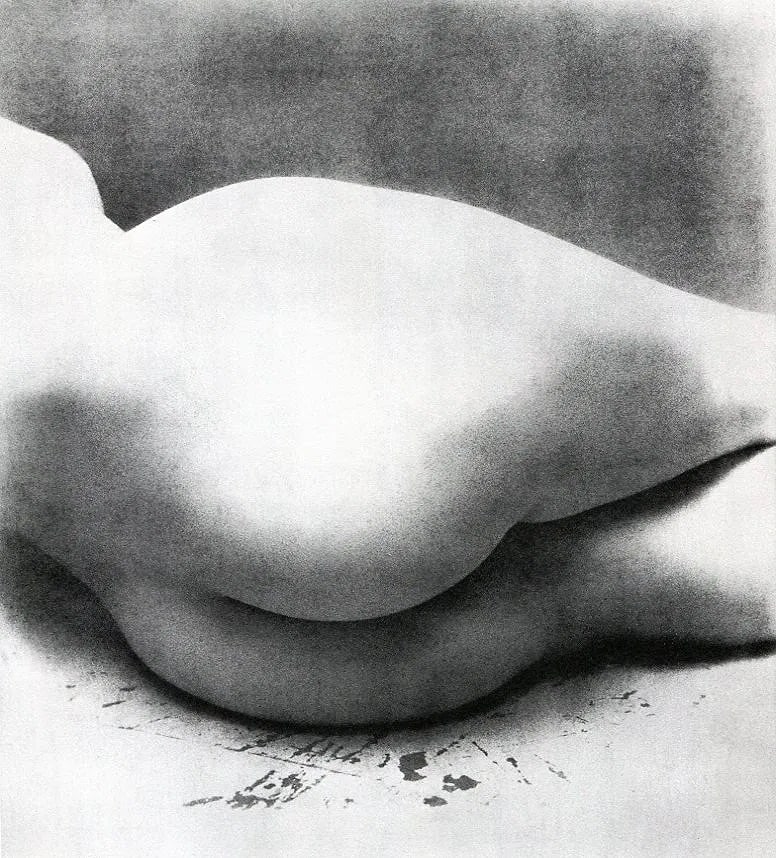 Irving Penn (American, 1917-2009) Print: Irving Penn (American, 1917-2009). Nude Print. Printed in 1948, Switzerland. 8.00 x 8.00 inches. Please be aware that all lots in our auctions are sold "AS IS," in accordance with the Terms & Conditio