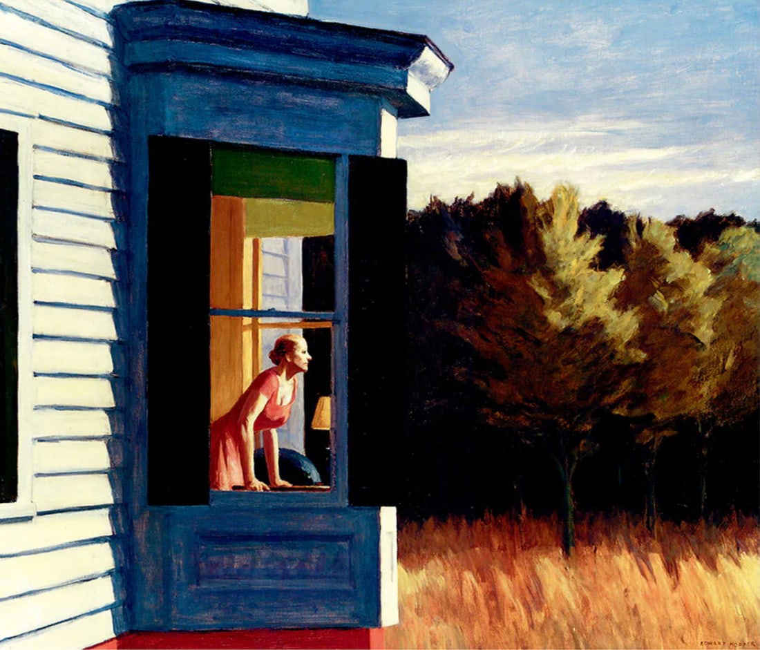 Edward Hopper (American, 1882-1967) Print: Edward Hopper (American, 1882-1967) Print. Cape Cod Morning, "1950". Please be aware that all lots in our auctions are sold "AS IS," in accordance with the Terms & Conditions of the Auction. All "date