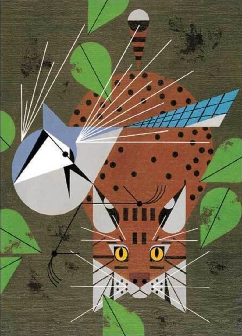 Charley Harper (American, 1922-2007) Lithograph (1 of 3)