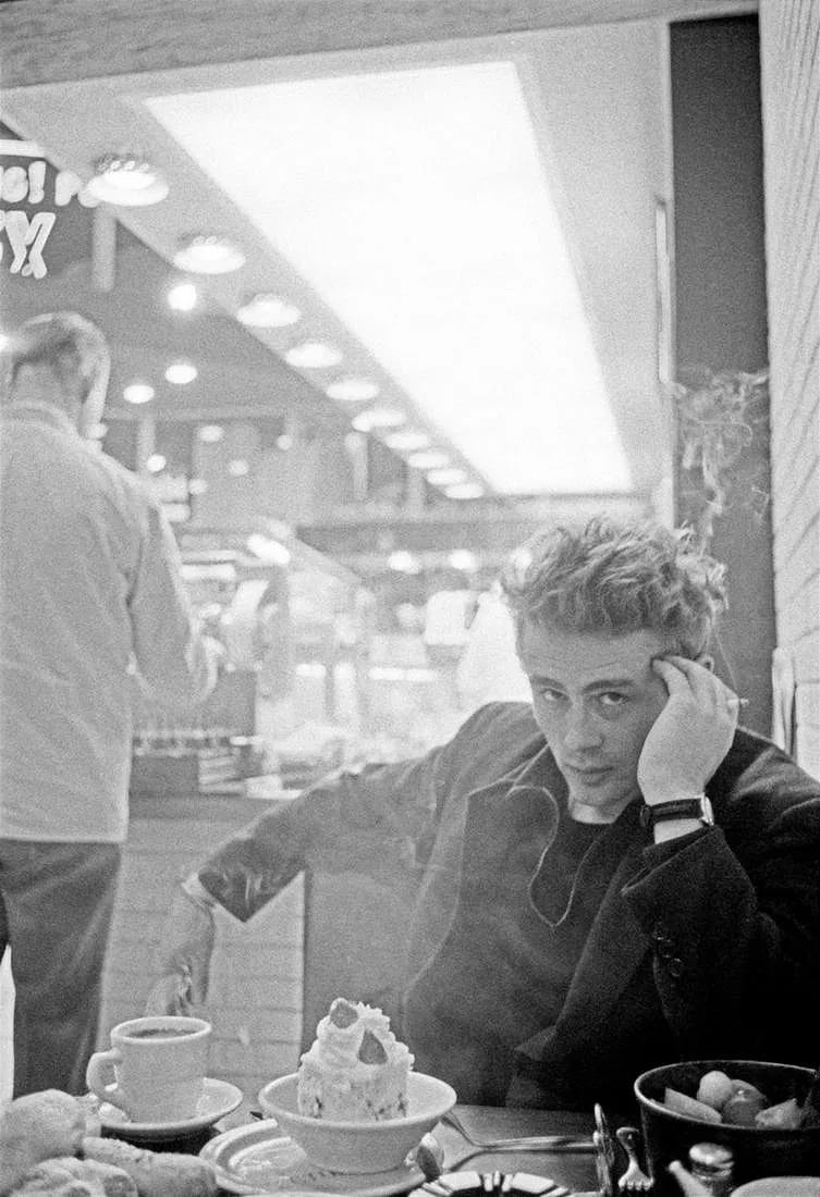 Dennis Stock (American, 1928-2010) Print: Dennis Stock (American, 1928-2010) Print. James Dean, "1955". Printed in 2015, USA. 11.00 x 9.00 inches. Please be aware that all lots in our auctions are sold "AS IS," in accordance with the Terms &