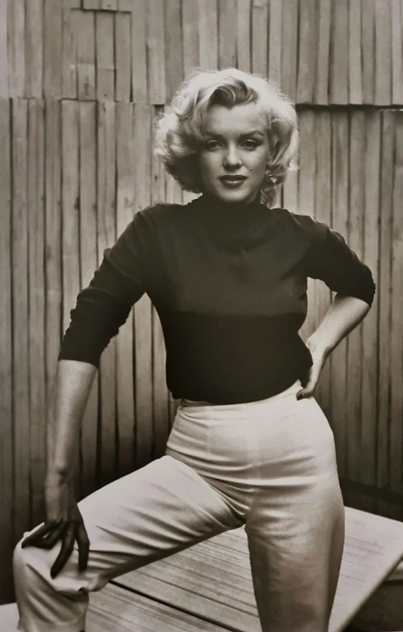 Alfred Eisenstaedt (German-American, 1898-1995) Print: Alfred Eisenstaedt (German-American, 1898-1995). Marilyn Monroe, "1939". Printed in 2000, Italy. 75.0 x 11.50 inches. Please be aware that all lots in our auctions are sold "AS IS," in accordance with