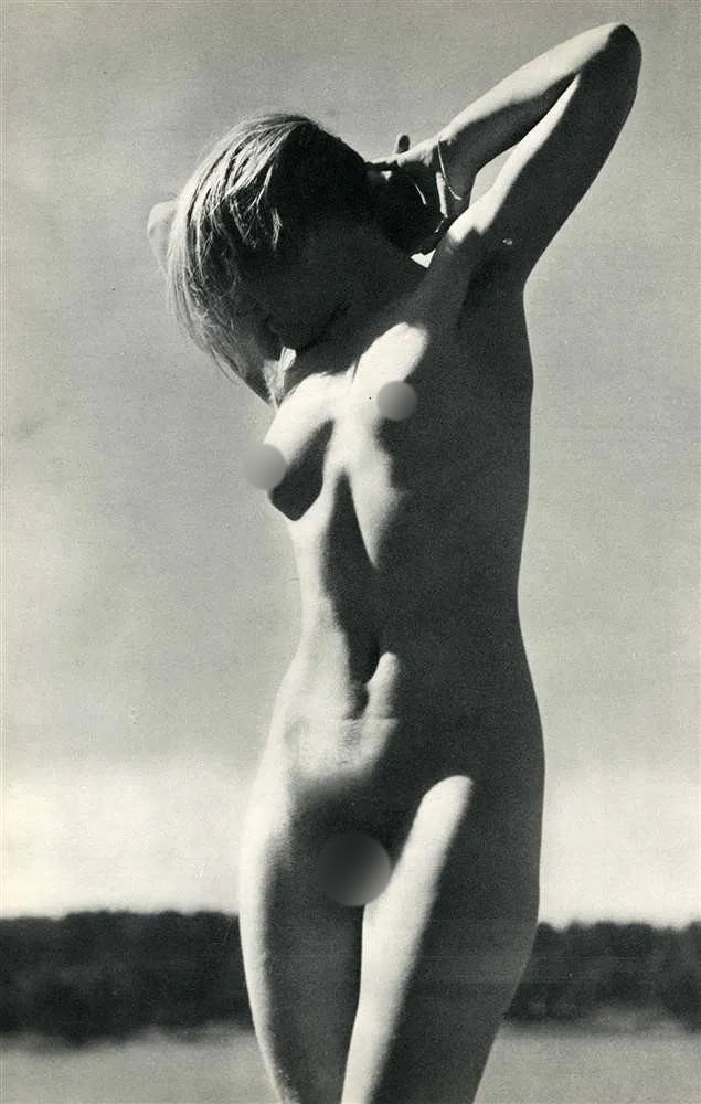 Andreas Feininger (American, 1906-1999) Print: Andreas Feininger (American, 1906-1999) Print. Female Nude #025. Printed in 1935. 12.10 x 8.75 inches. Please be aware that all lots in our auctions are sold "AS IS," in accordance with the Terms & Co