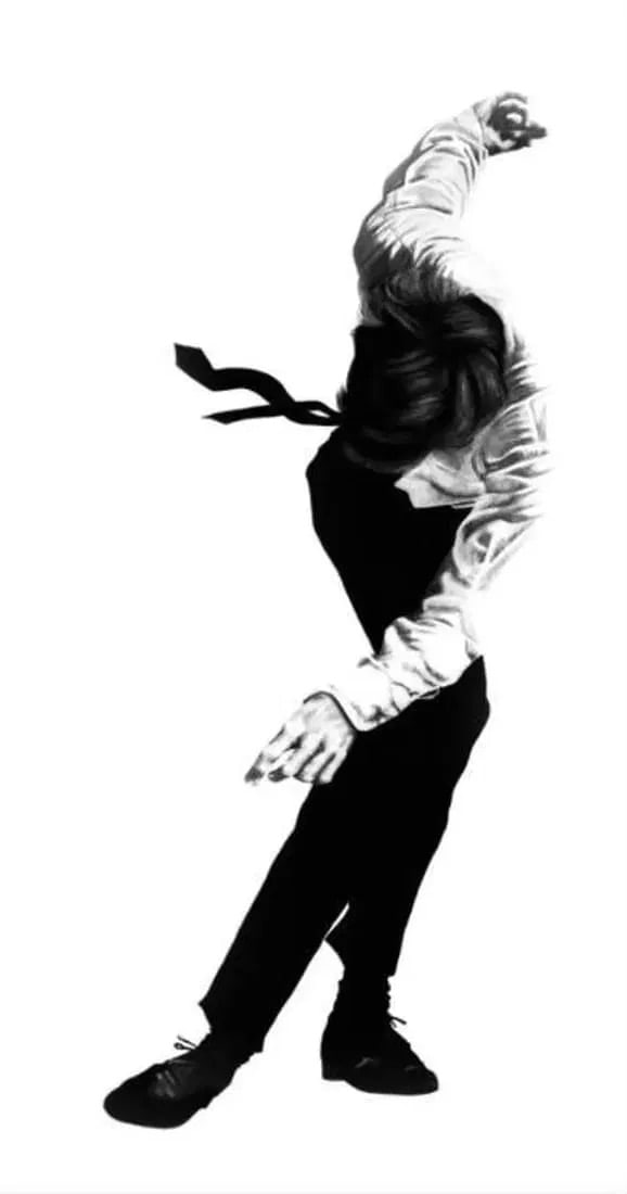 Robert Longo (American, b. 1953) Man in Suit Print (1 of 1)