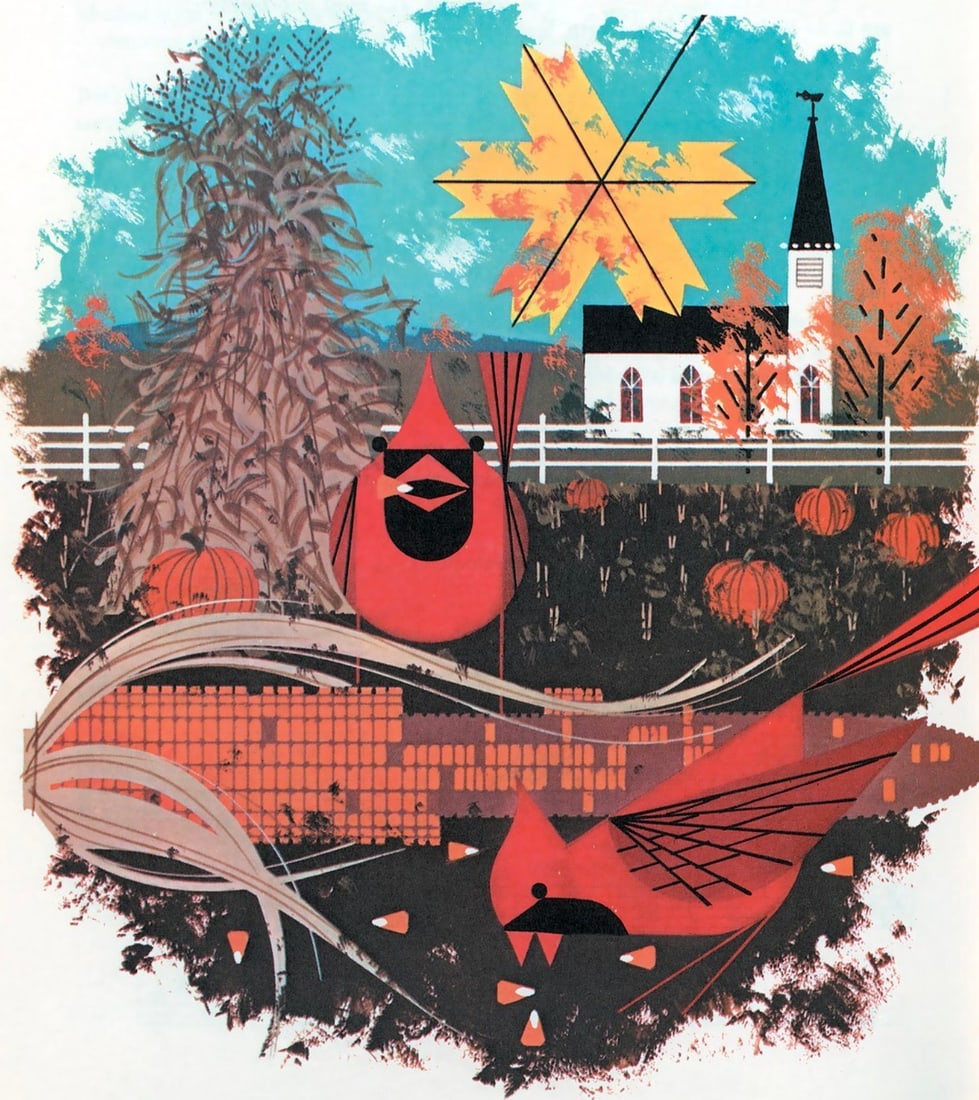 Charley Harper (American, 1922-2007) Lithograph (1 of 3)