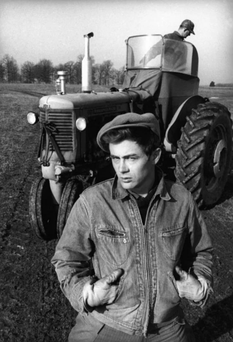 Dennis Stock (American, 1928-2010) Print: Dennis Stock (American, 1928-2010) Print. James Dean, "1955". Printed in 2015, USA. 11.00 x 9.00 inches. Please be aware that all lots in our auctions are sold "AS IS," in accordance with the Terms &