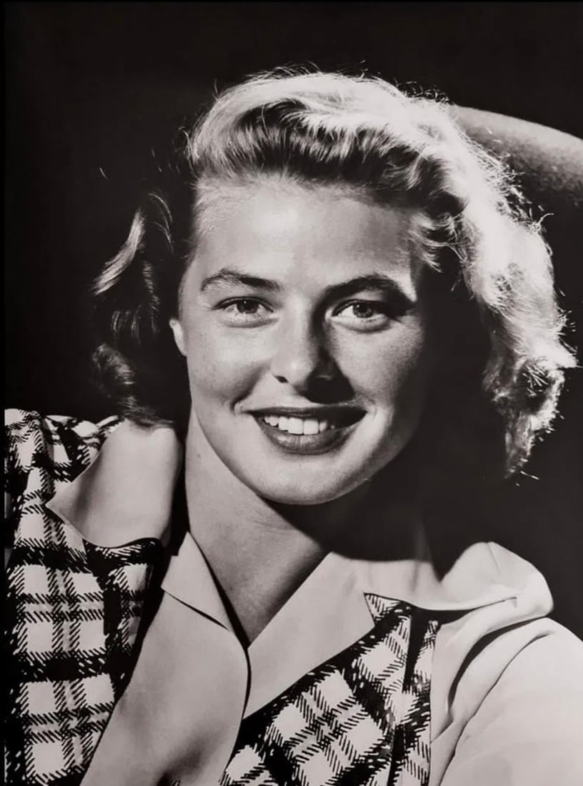 Philippe Halsman (Latvian-American, 1906-1979) Print: Philippe Halsman (Latvian-American, 1906-1979) Print. Ingrid Bergman, "1944". Printed in 1998, Library of Congress. 10.00 x 13.00 inches. Please be aware that all lots in our auctions are sold "AS IS,