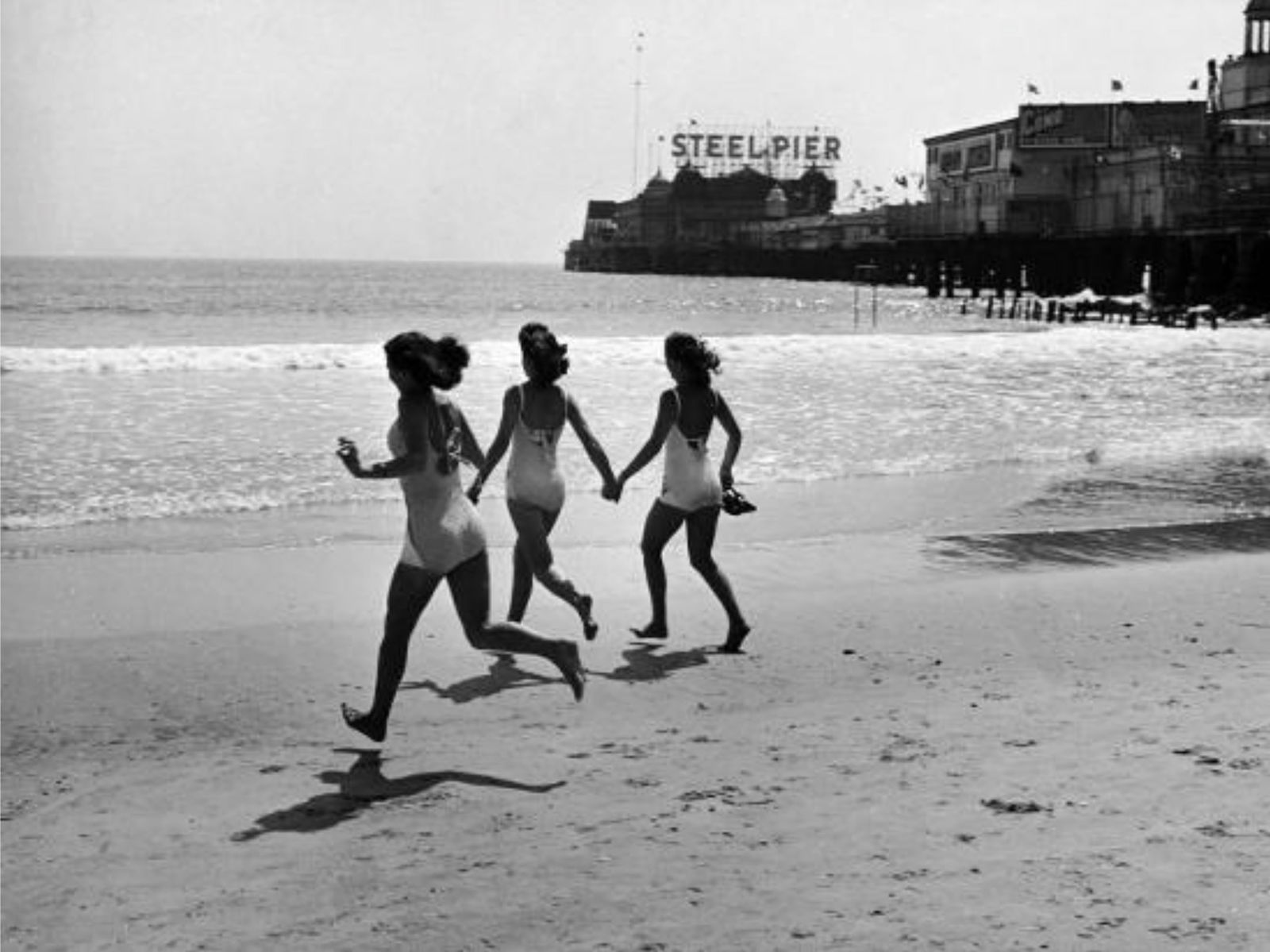 Peter Stackpole (American, 1913-1997) Print: Peter Stackpole (American, 1913-1997) Print. Beach, Atlantic City, New Jersey. 15.50 x 11.75 inches. Please be aware that all lots in our auctions are sold "AS IS," in accordance with the Terms & Cond