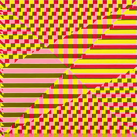 Frank Stella (American, 1936-2024) Print: Frank Stella (American, 1936-2024) Print. Marrakech, "1964". 28.50 x 29.25 inches. Bonded to fabric. Please be aware that all lots in our auctions are sold "AS IS," in accordance with the Terms & Cond