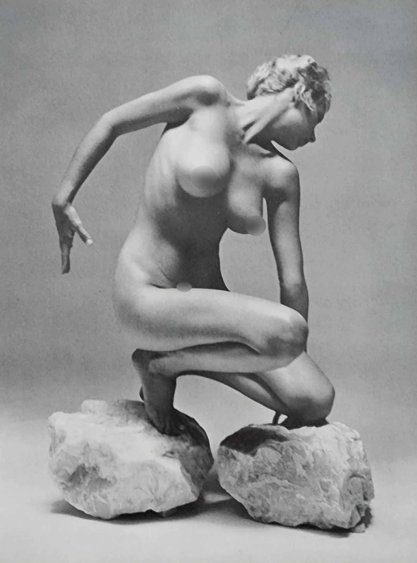 Andre de Dienes (American, 1913-1985) Print: Andre de Dienes (American, 1913-1985) Print. Sun-Warmed Nude, 1965. Printed in 1965, United Kingdom. 11.00 x 8.00 inches. Please be aware that all lots in our auctions are sold "AS IS," in accordance