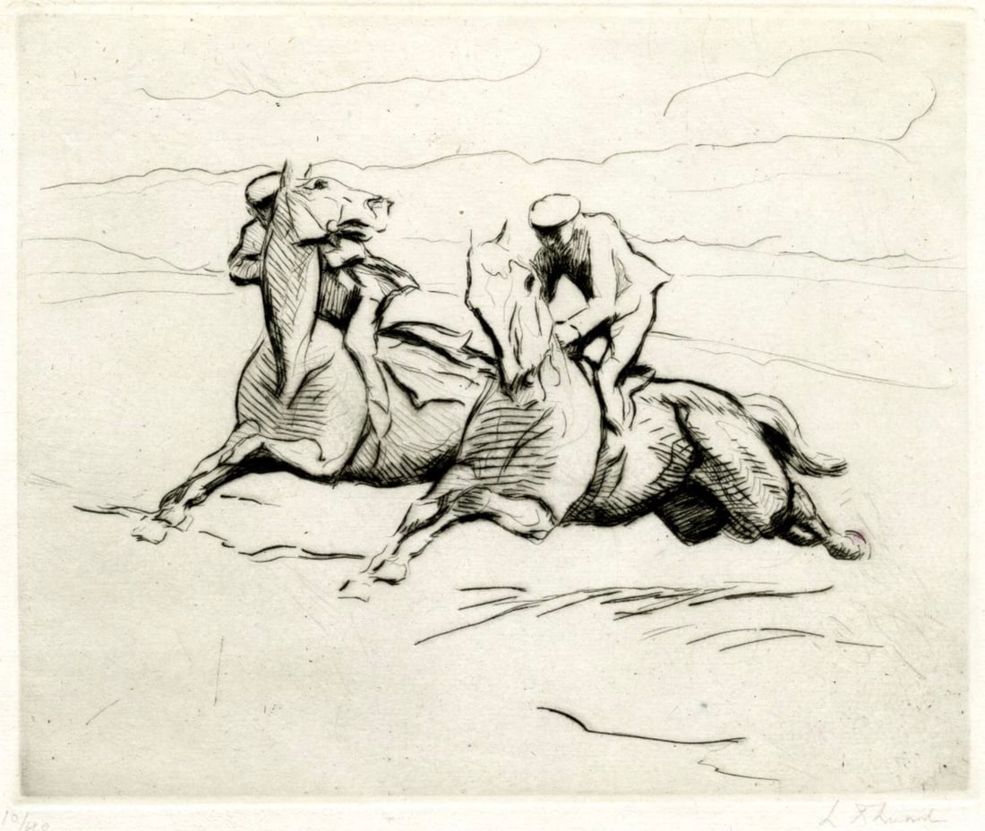 Lowes Dalbiac Luard (British, 1872-1944) Print (1 of 3)