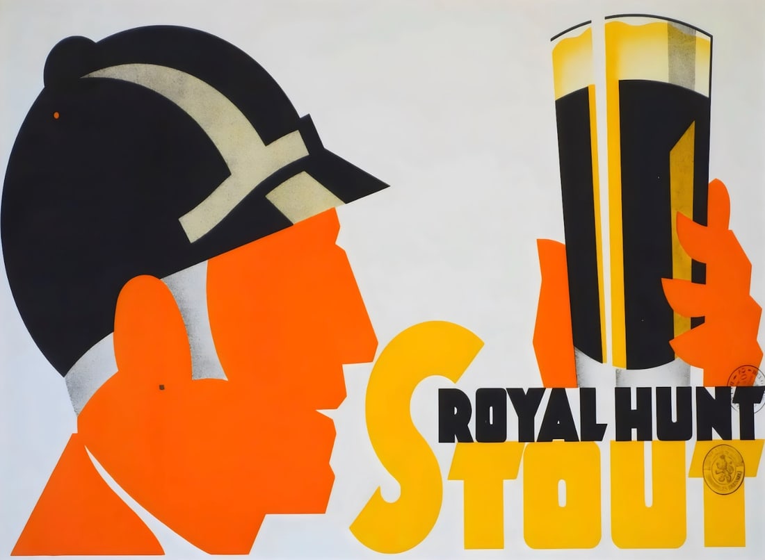 Poster: Poster. Bonded to fabric. Medium Size. Please be aware that all lots in our auctions are sold "AS IS," in accordance with the Terms & Conditions of the Auction. All "dates" inside quotations ("") are