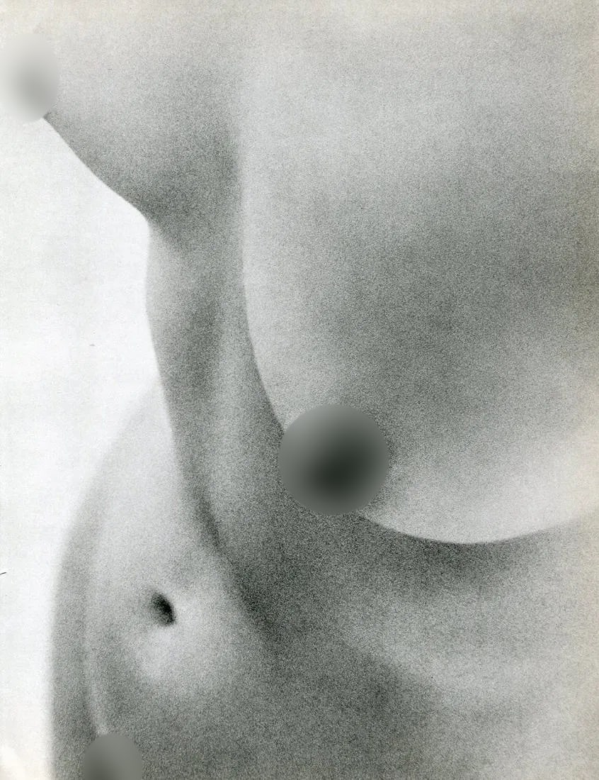 Frederic Barzilay (French, 1917-2015) Print: Frederic Barzilay (French, 1917-2015) Print. Breasts. Printed in 1965, France. 8.00 x 10.00 inches. Please be aware that all lots in our auctions are sold "AS IS," in accordance with the Terms & Condi