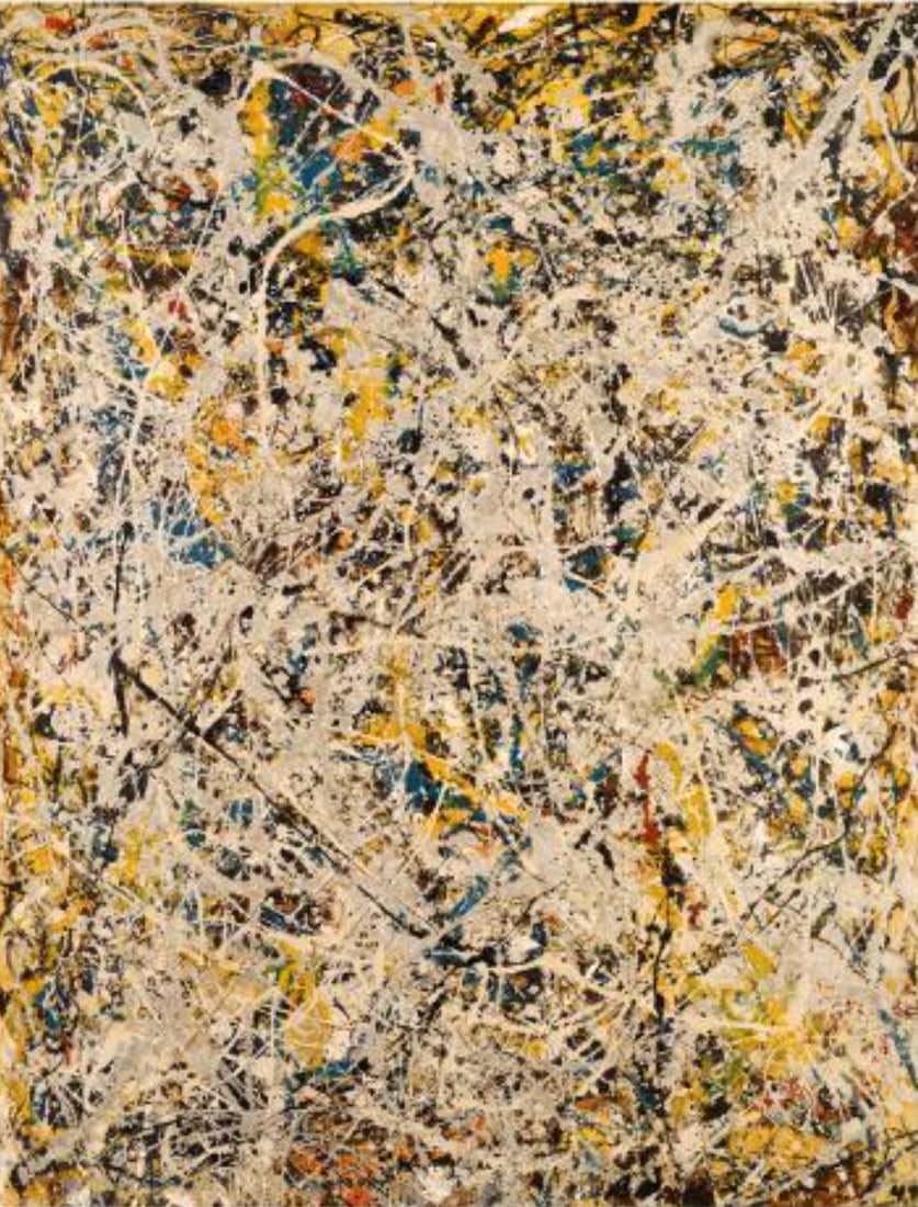 Jackson Pollock (American, 1917-2009) Print: Jackson Pollock (American, 1917-2009) Print. Number 9, "1949". 31.00 x 22.00 inches. Please be aware that all lots in our auctions are sold "AS IS," in accordance with the Terms & Conditions of the Au