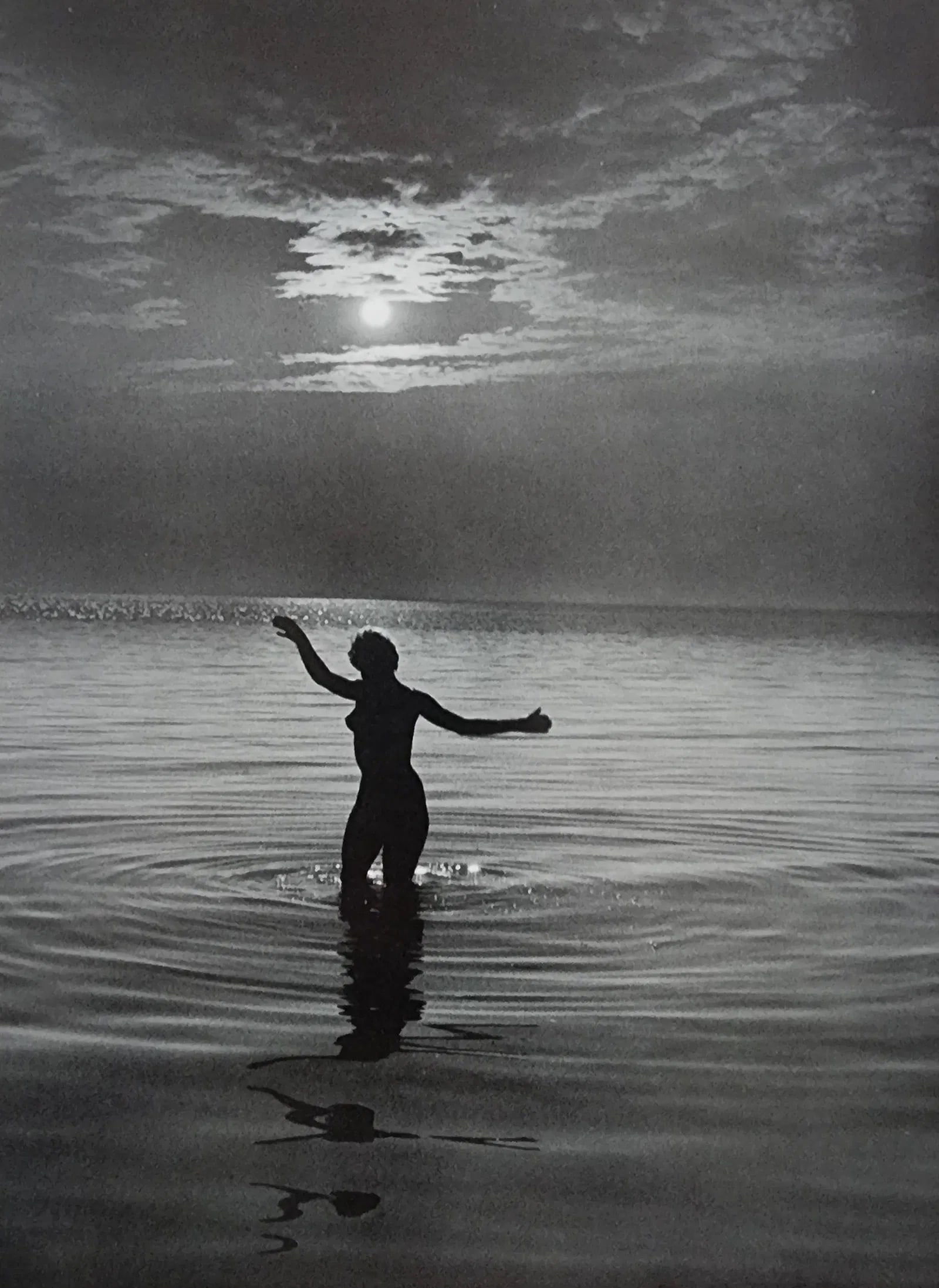 Andre de Dienes (American, 1913-1985) Print: Andre de Dienes (American, 1913-1985) Print. Sun-Warmed Nude, 1965. Printed in 1965, United Kingdom. 11.00 x 8.00 inches. Please be aware that all lots in our auctions are sold "AS IS," in accordance