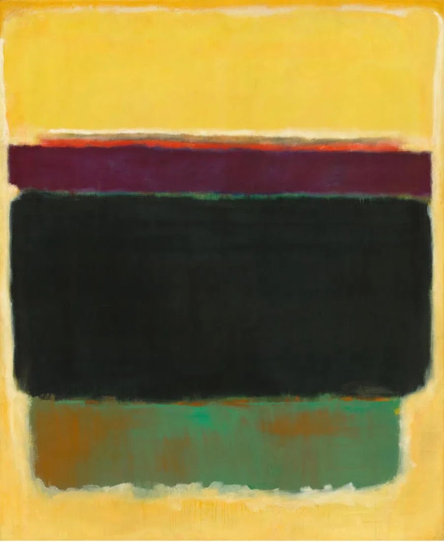 Mark Rothko (American, 1903-1970) Print: Mark Rothko (American, 1903-1970) Print. Untitled, "1949". 32.50 x 40.00 inches. Please be aware that all lots in our auctions are sold "AS IS," in accordance with the Terms & Conditions of the Auctio