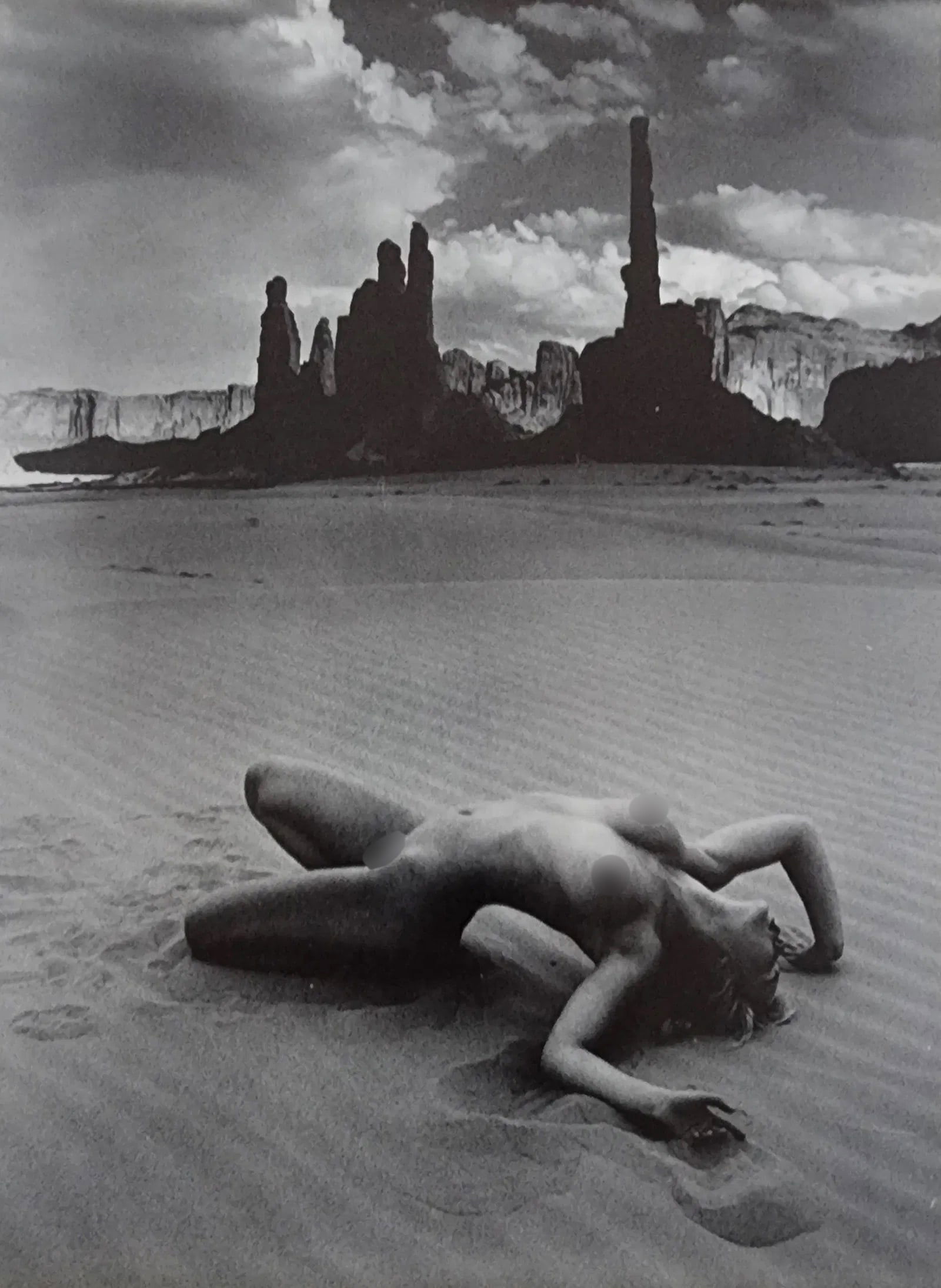 Andre de Dienes (American, 1913-1985) Print: Andre de Dienes (American, 1913-1985) Print. Sun-Warmed Nude, 1965. Printed in 1965, United Kingdom. 11.00 x 8.00 inches. Please be aware that all lots in our auctions are sold "AS IS," in accordance