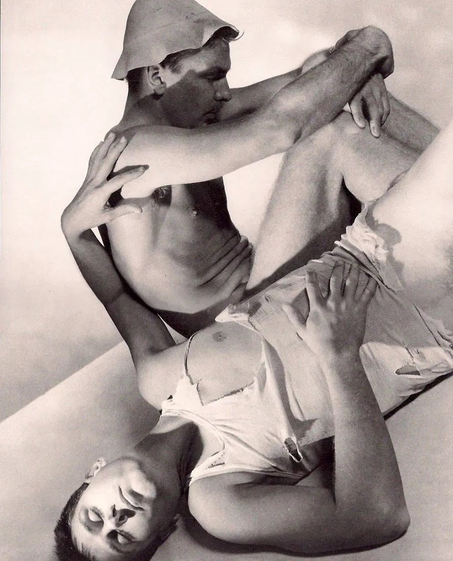 George Platt Lynes (American, 1907-1955) Print: George Platt Lynes (American, 1907-1955) Print. Paul Cadmus and Jared French, "1958". Printed in 1994, Japan. 10.00 x 12.00 inches. Please be aware that all lots in our auctions are sold "AS IS," in a