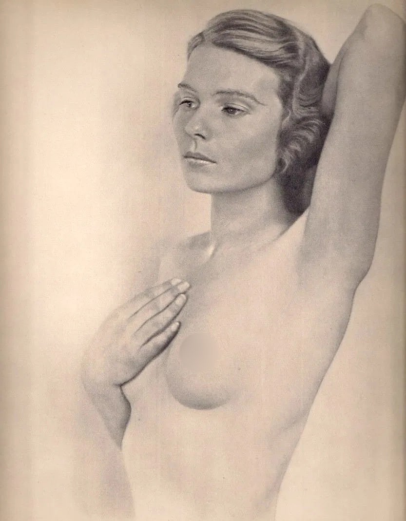 Bill Brandt (British, 1904-1983) Print: Bill Brandt (British, 1904-1983) Print. Nude. Printed in 1935, France. 9.00 x 10.00 inches. Please be aware that all lots in our auctions are sold "AS IS," in accordance with the Terms & Conditions of