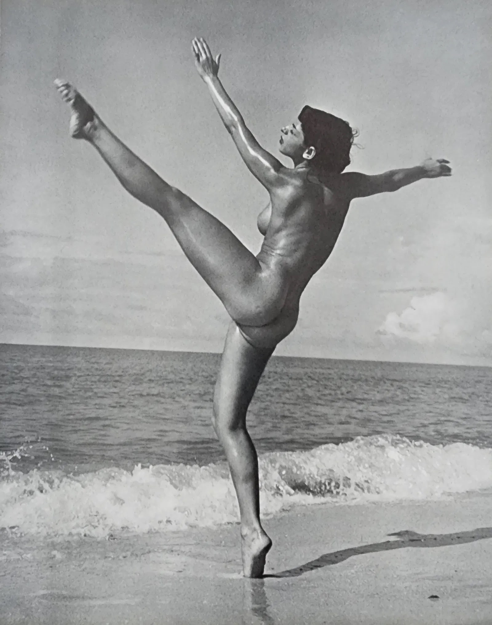 Andre de Dienes (American, 1913-1985) Print: Andre de Dienes (American, 1913-1985) Print. Sun-Warmed Nude, 1965. Printed in 1965, United Kingdom. 11.00 x 8.00 inches. Please be aware that all lots in our auctions are sold "AS IS," in accordance 