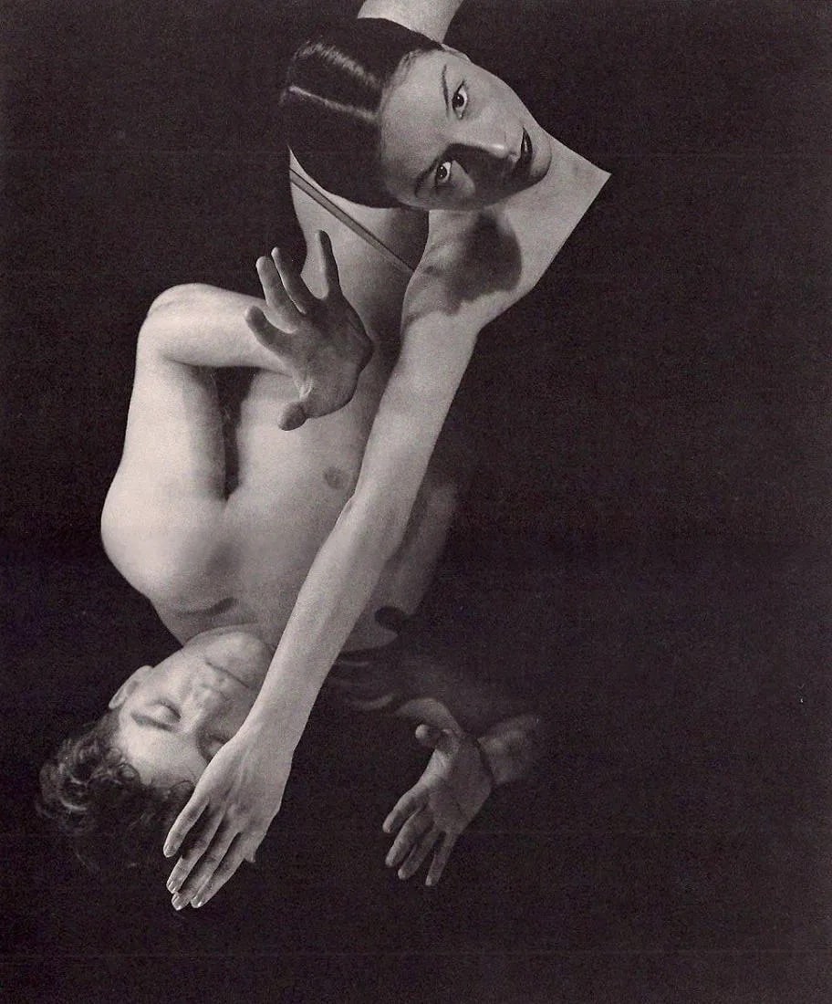 George Platt Lynes (American, 1907-1955) Print: George Platt Lynes (American, 1907-1955) Print. Ruth Ford and Victor Kraft, "1957". Printed in 1994, Japan. 10.00 x 12.00 inches. Please be aware that all lots in our auctions are sold "AS IS," in acc