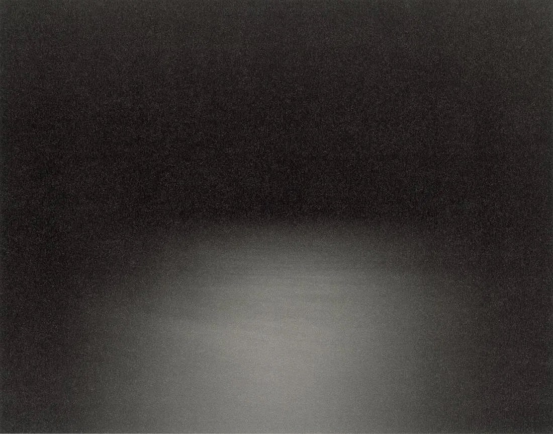 Hiroshi Sugimoto (Japanese, b. 1948) Print: Hiroshi Sugimoto (Japanese, b. 1948) Print. Bay of Sagami, Atami, "1997". Printed in 2016, Spain. 9.40 x 7.30 inches. Please be aware that all lots in our auctions are sold "AS IS," in accordance with