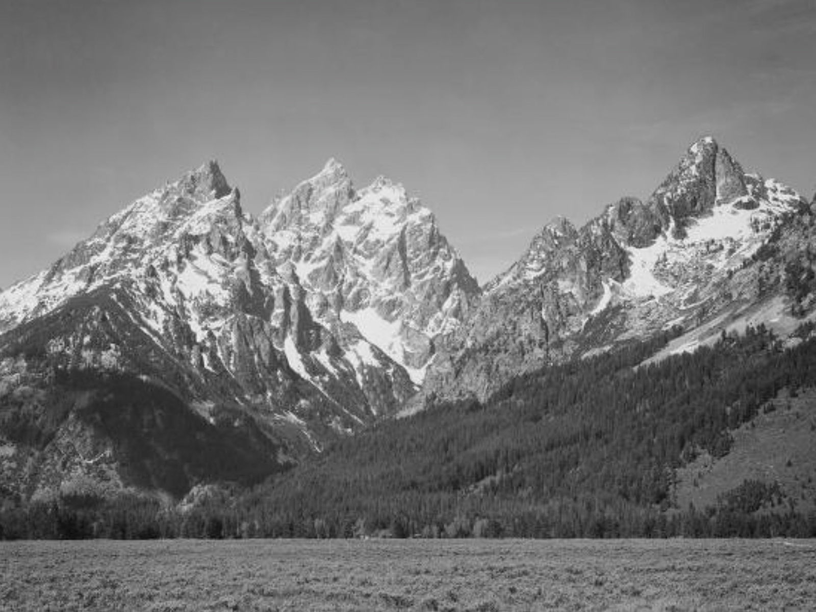 Ansel Adams (American, 1902-1984) Print: Ansel Adams (American, 1902-1984) Print. Wyoming Print. 31.00 x 22.50 inches. Please be aware that all lots in our auctions are sold "AS IS," in accordance with the Terms & Conditions of the Auction.