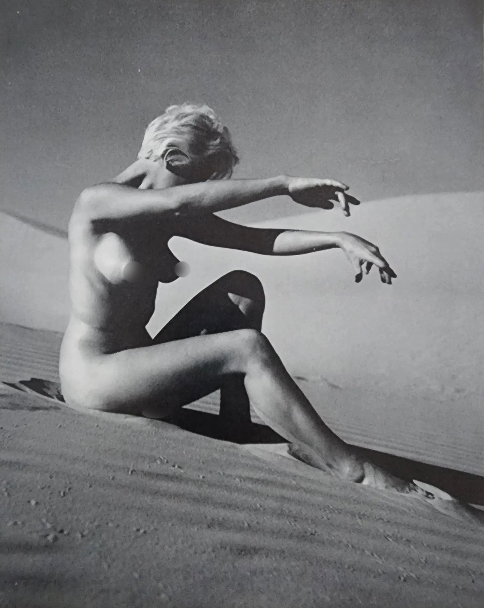Andre de Dienes (American, 1913-1985) Print: Andre de Dienes (American, 1913-1985) Print. Sun-Warmed Nude, 1965. Printed in 1965, United Kingdom. 11.00 x 8.00 inches. Please be aware that all lots in our auctions are sold "AS IS," in accordance