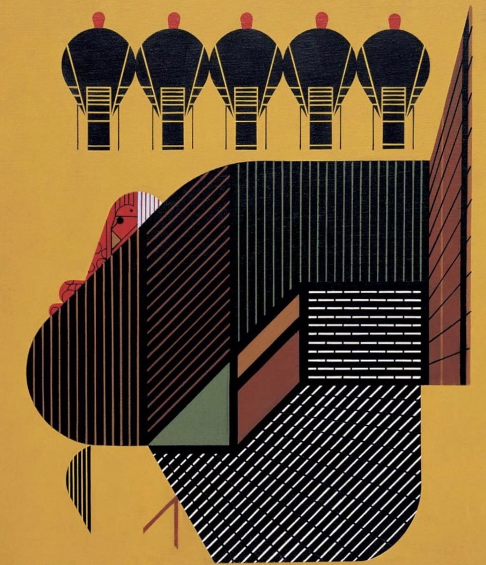 Charley Harper (American, 1922-2007) Lithograph: Charley Harper (American, 1922-2007) Lithograph. Turkey Takl, "2005". 8.00 x 9.00 inches. Please be aware that all lots in our auctions are sold "AS IS," in accordance with the Terms & Conditions of t