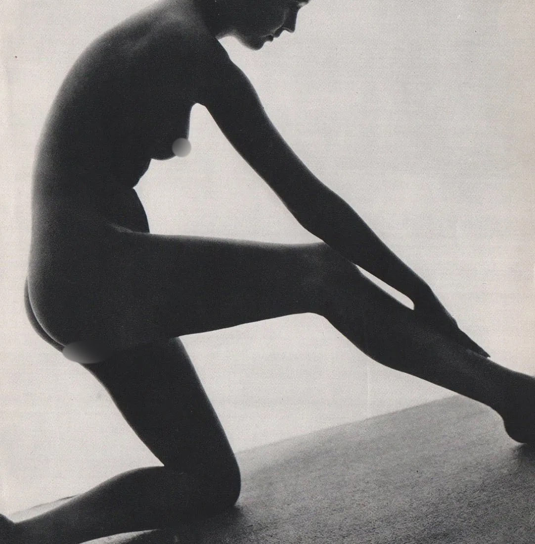 Lucien Lorelle (French, 1894-1968) Print: Lucien Lorelle (French, 1894-1968) Print. Nude. Printed in 1956, France. 7.00 x 8.00 inches. Please be aware that all lots in our auctions are sold "AS IS," in accordance with the Terms & Conditions o