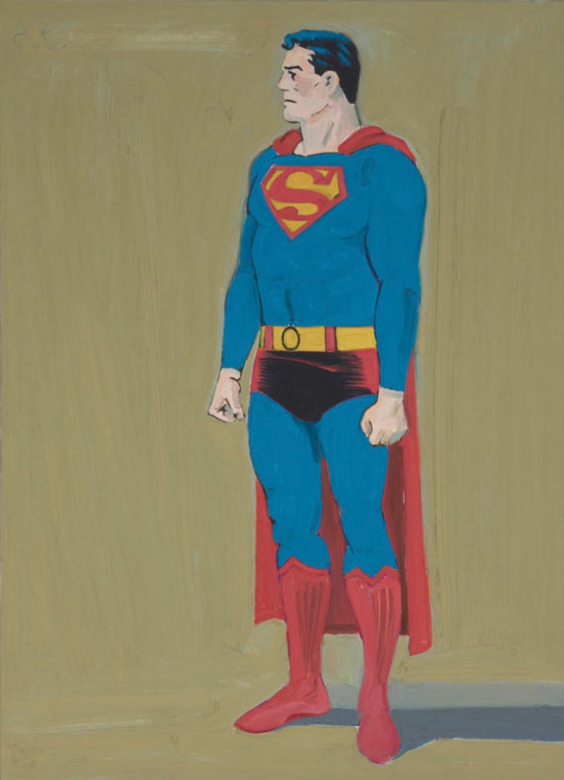Mel Ramos (American, 1935-2018) Print: Mel Ramos (American, 1935-2018) Print. Superman, "1962". 27.75 x 38.50 inches. Please be aware that all lots in our auctions are sold "AS IS," in accordance with the Terms & Conditions of the Auction.