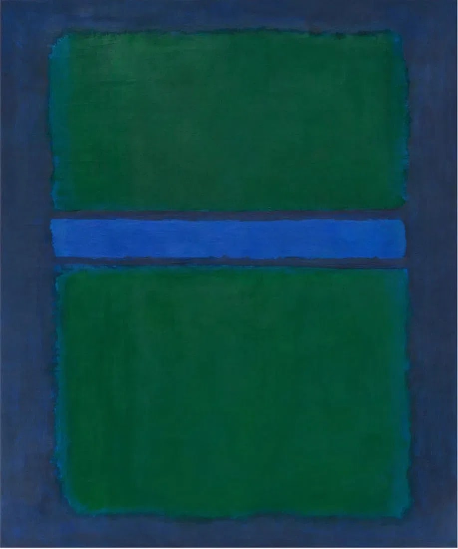 Mark Rothko (American, 1903-1970) Print: Mark Rothko (American, 1903-1970) Print. Untitled, "1957" Print. Bonded to fabric. 33.25 x 39.85 inches. Please be aware that all lots in our auctions are sold "AS IS," in accordance with the Terms &