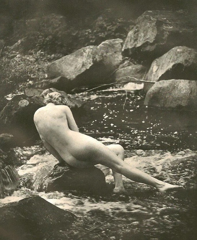 Alfred Cheney Johnston (American, 1885-1971) Print: Alfred Cheney Johnston (American, 1885-1971) Print. Nude, Female. Printed in 1937, USA. 7.00 x 8.00 inches. Please be aware that all lots in our auctions are sold "AS IS," in accordance with the Terms